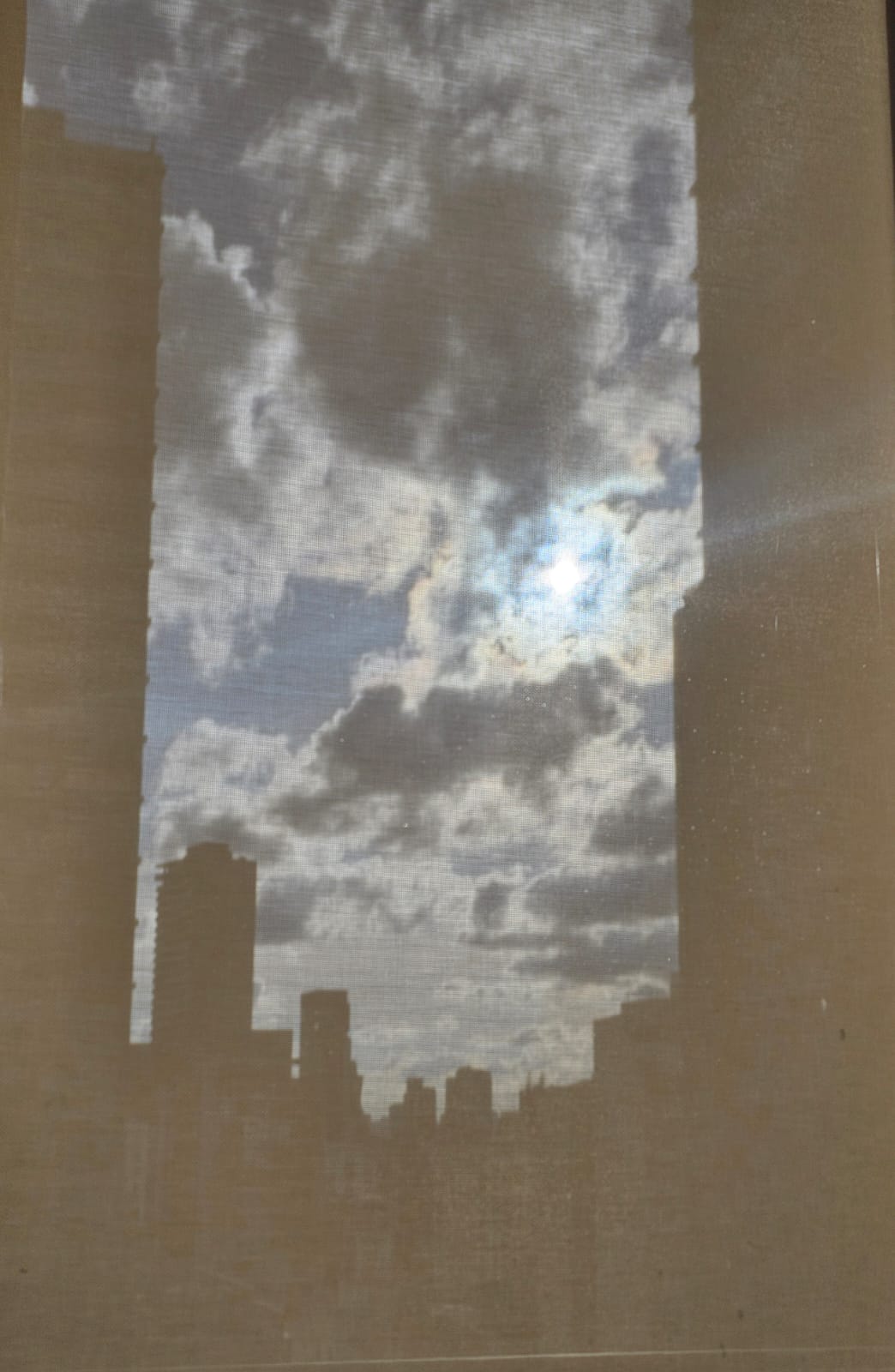 A falta de luz que se vê