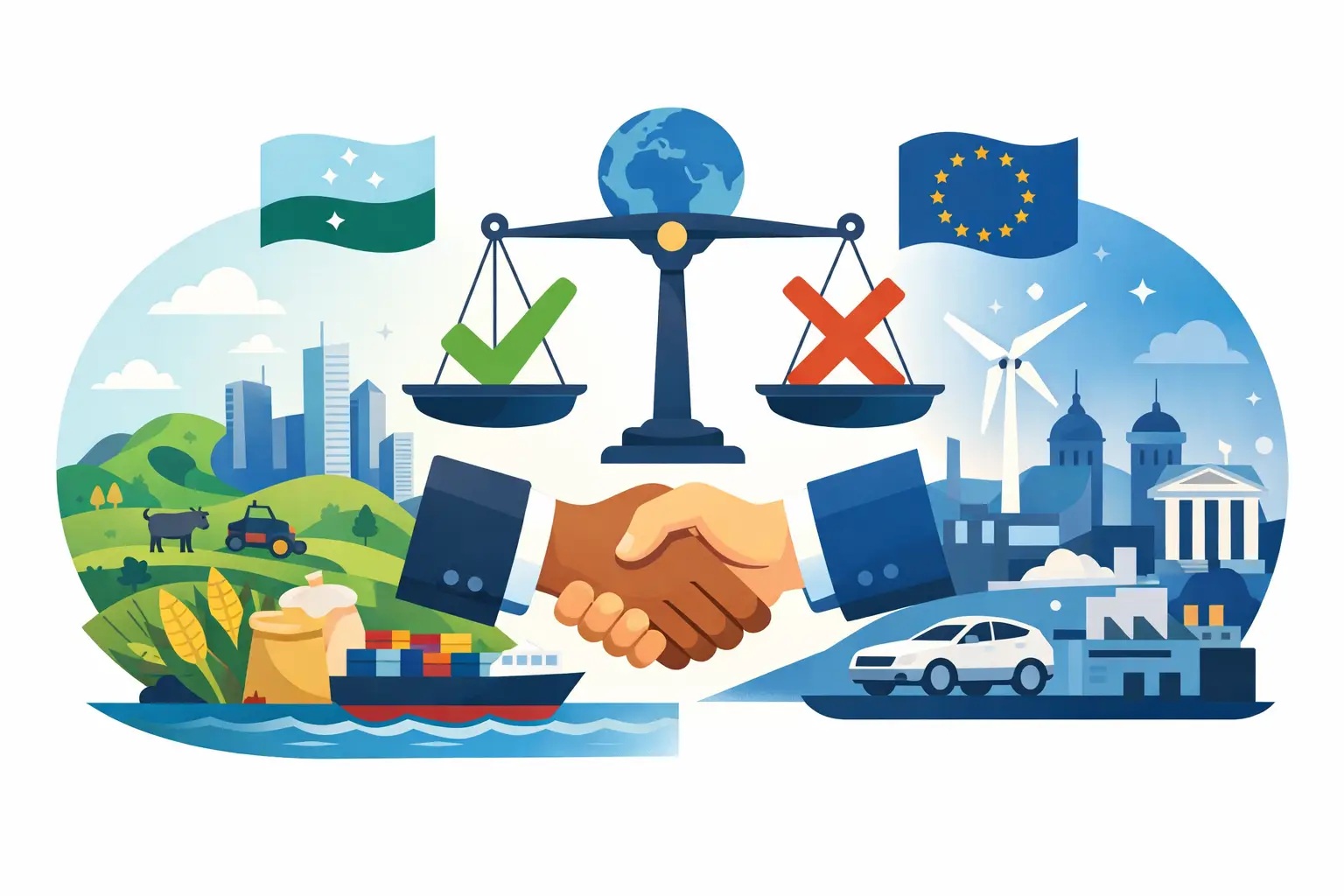 Acordo Mercosul-União Europeia: vantagens e desvantagens