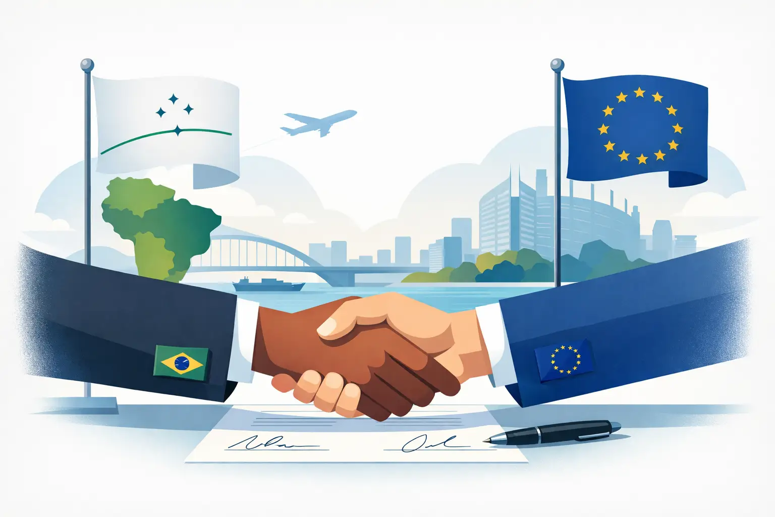 O acordo Mercosul-União Europeia foi assinado?