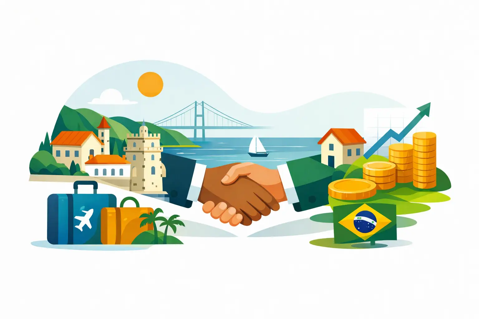 Oportunidades de investimento em Portugal para brasileiros