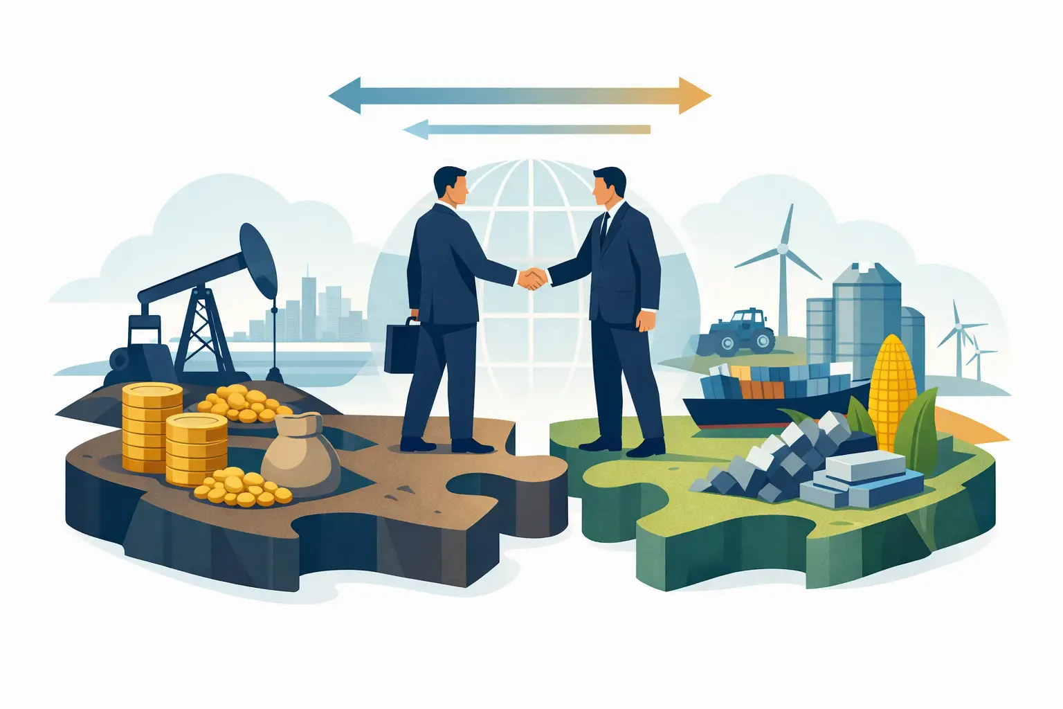 Porque as commodities moldam decisões bilaterais